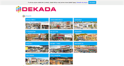 Desktop Screenshot of galeriadekada.pl